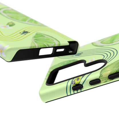 Green F1 Aston Martin and Lime Phone Case, Trendy F1 Gift, Formula 1 Gift, Cute Fruit F1 Phone Case, Unique Phone Case