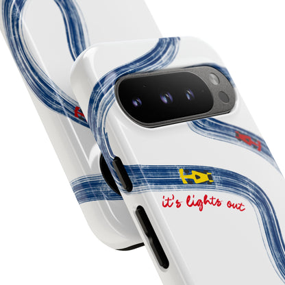 F1 Red Bull Racing Painted Track F1 Phone Case Design