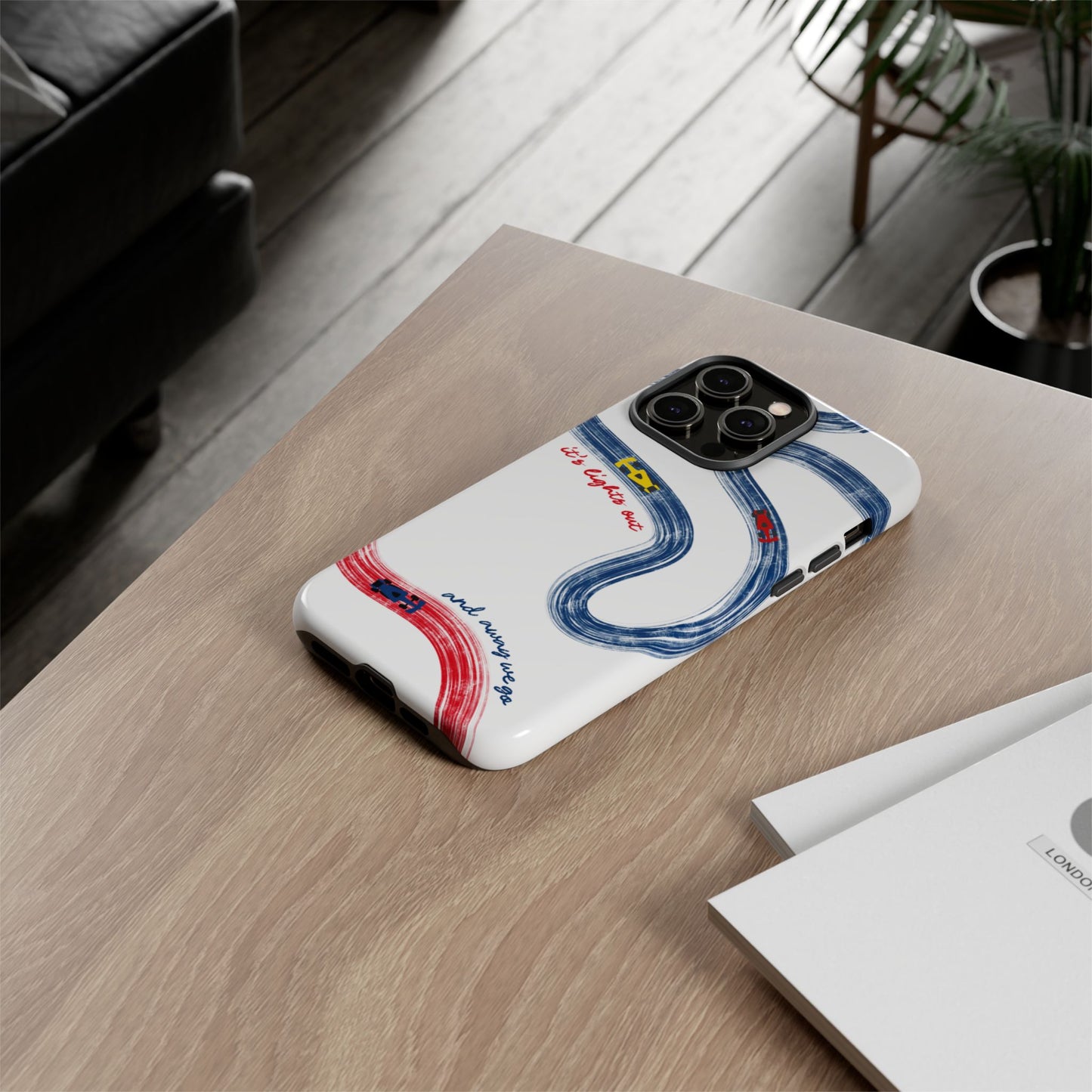 F1 Red Bull Racing Painted Track F1 Phone Case Design