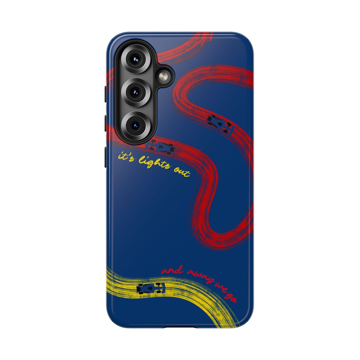 F1 Red Bull Racing Painted Track F1 Phone Case Design