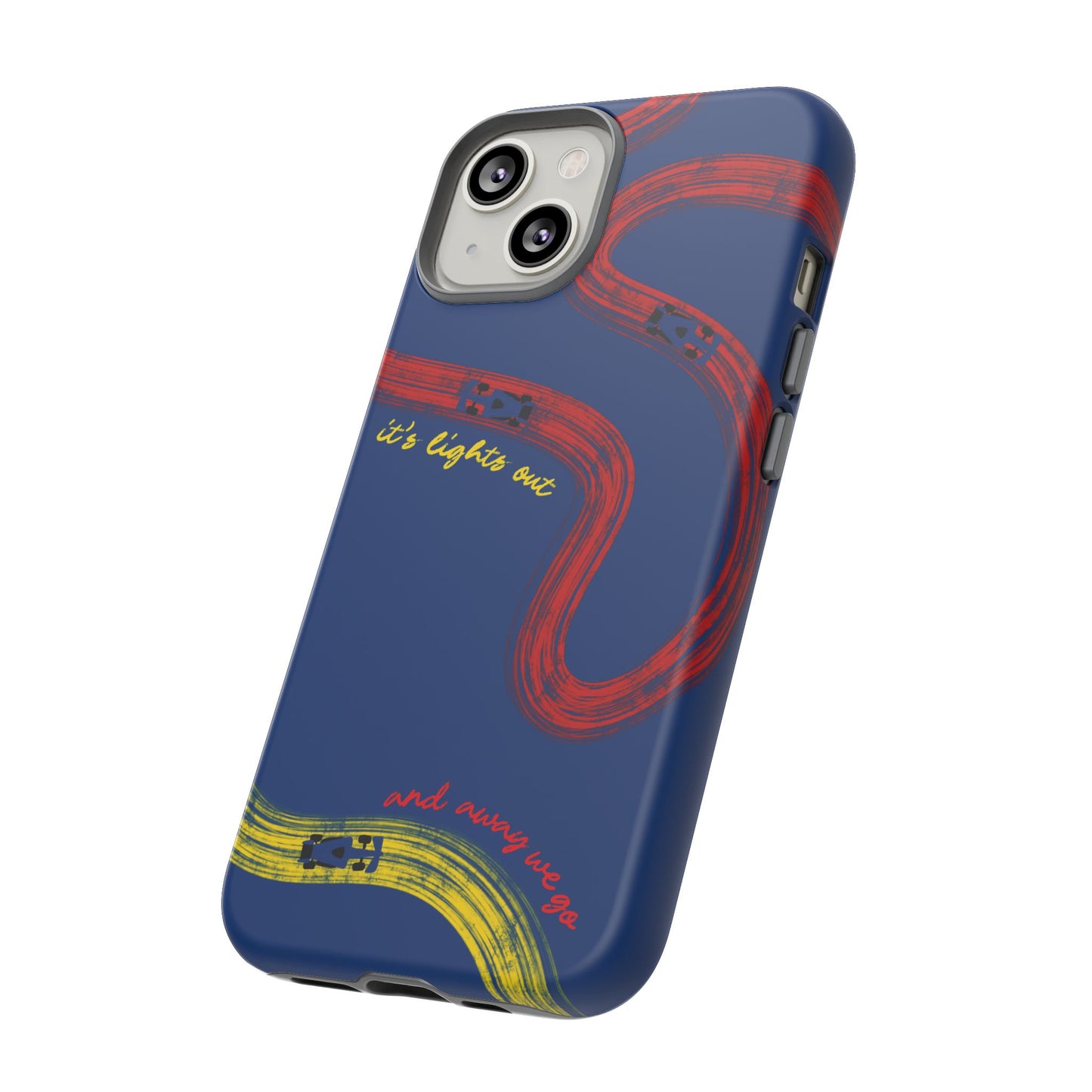 F1 Red Bull Racing Painted Track F1 Phone Case Design