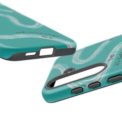 Mercedes F1 Phone Case Painted "its lights out and away we go", Trendy F1 Gift, Formula 1 Gift, Cute F1 Phone Case