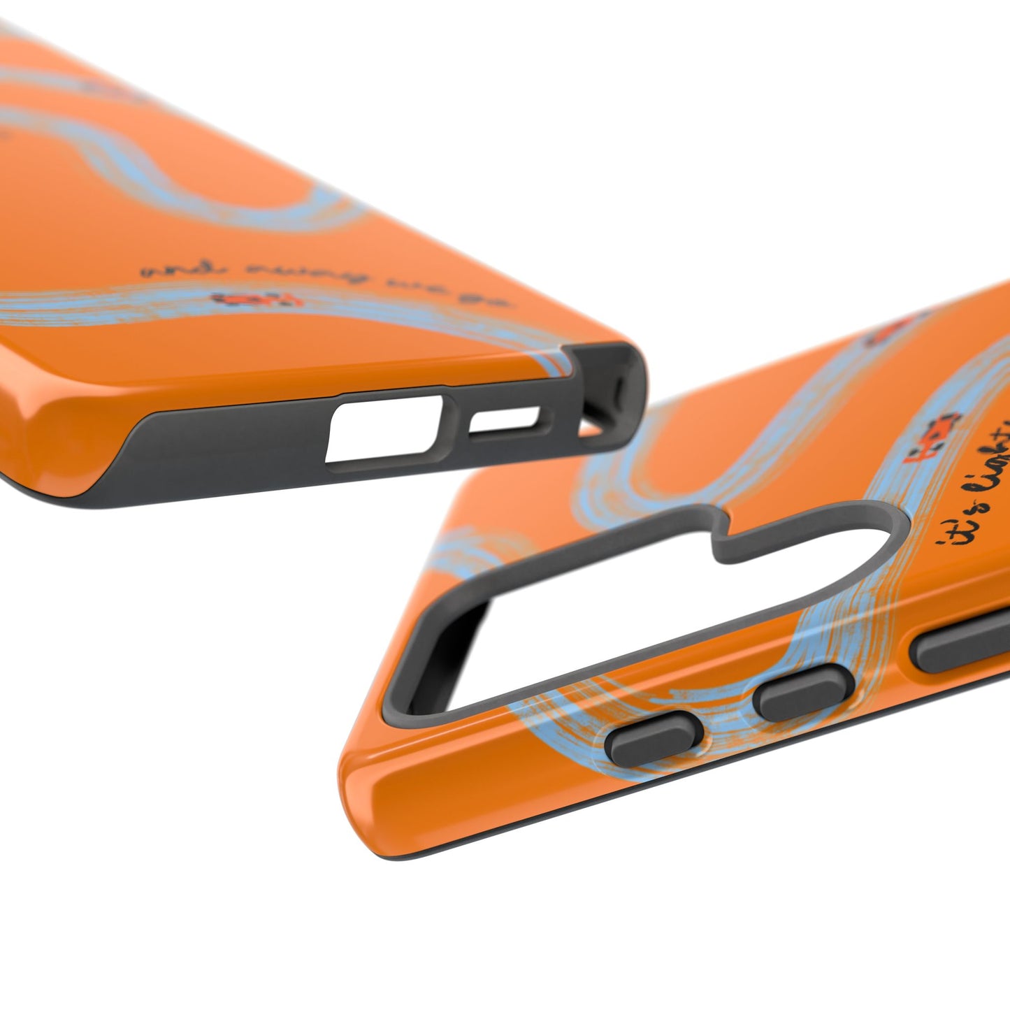 F1 Phone Case McLaren Painted "its lights out and away we go", Trendy F1 Gift, Formula 1 Gift, Cute F1 Phone Case, Phone Case