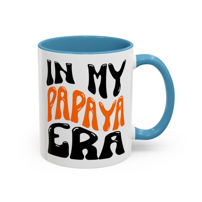 F1 McLaren In My Papaya Era Colored Mug_Accent Coffee Mug (11, 15oz)