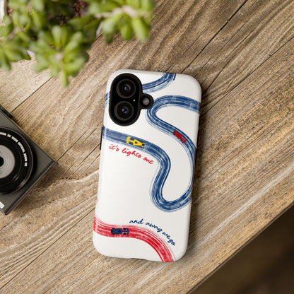 F1 Red Bull Racing Painted Track F1 Phone Case Design