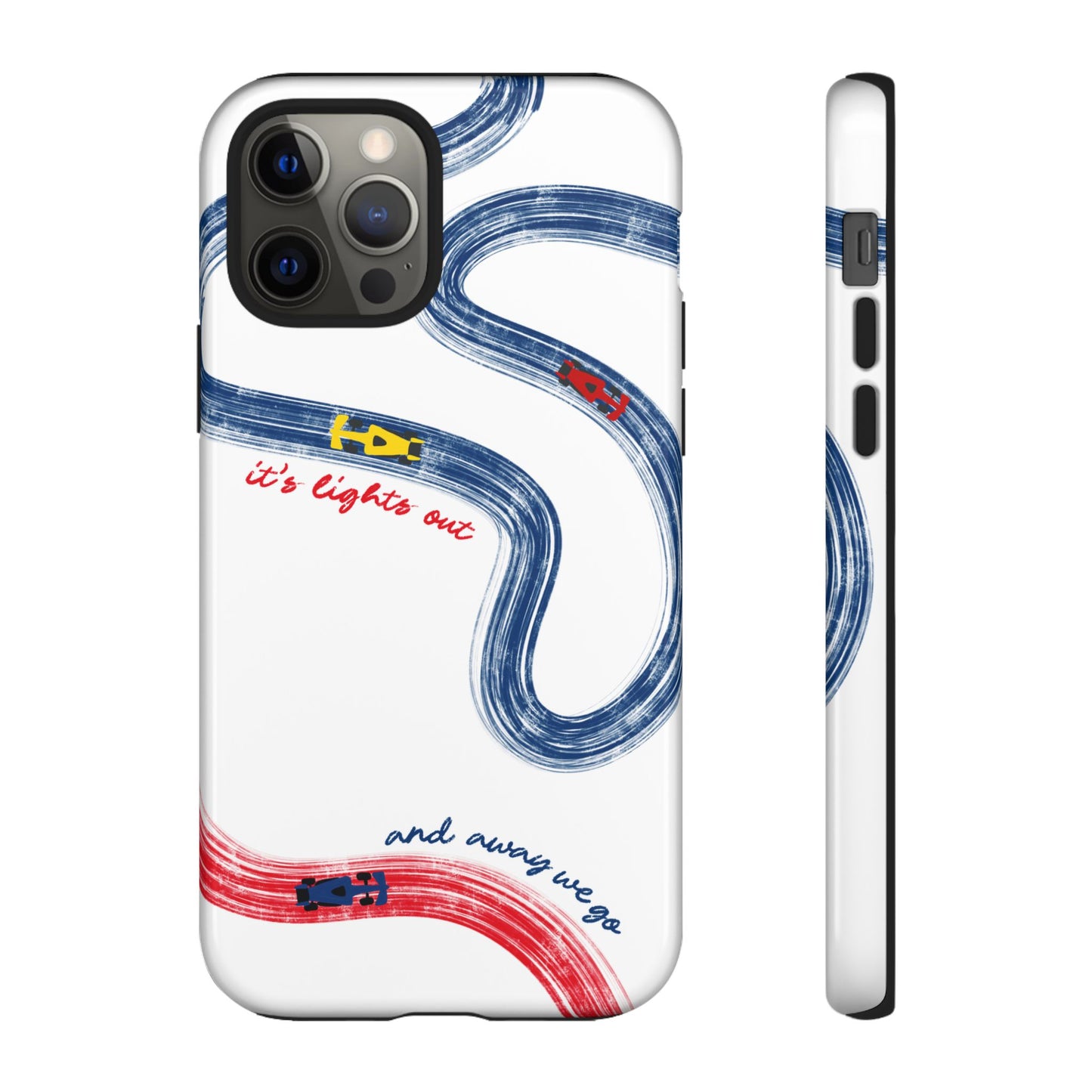 F1 Red Bull Racing Painted Track F1 Phone Case Design