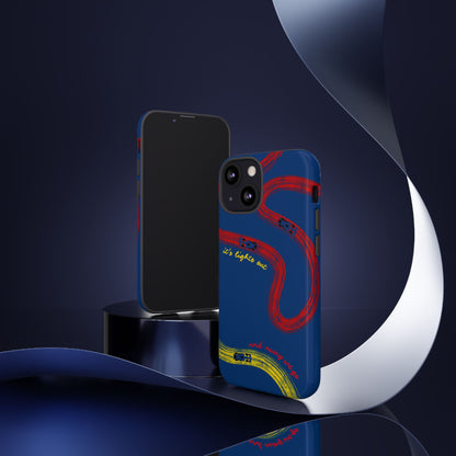 F1 Red Bull Racing Painted Track F1 Phone Case Design
