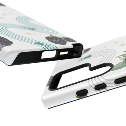 F1 Mercedes and Blackberries Phone Case , Trendy F1 Gift, Formula 1 Gift, Cute Fruit F1 Phone Case, Unique Phone Case