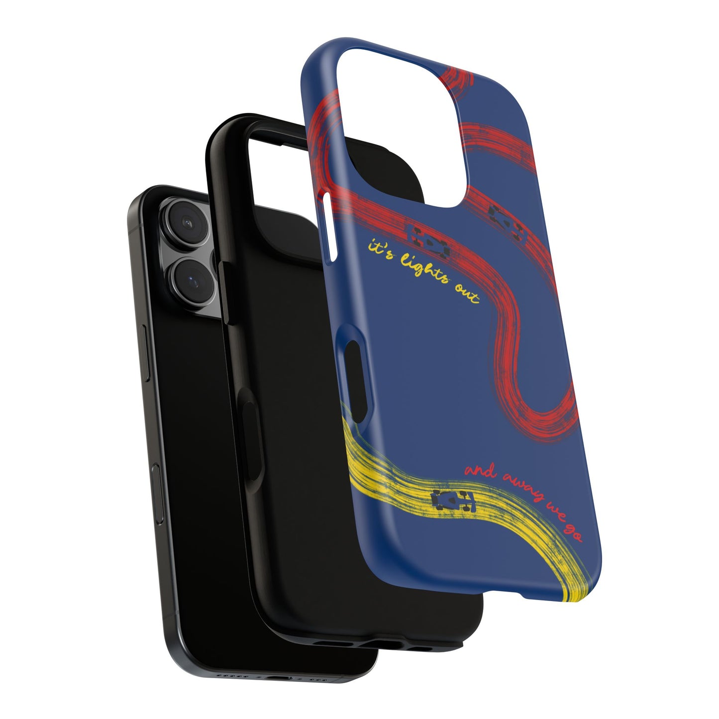 F1 Red Bull Racing Painted Track F1 Phone Case Design