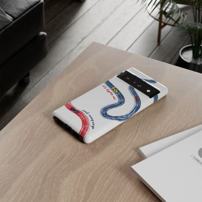 F1 Red Bull Racing Painted Track F1 Phone Case Design