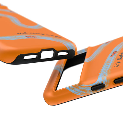 F1 Phone Case McLaren Painted "its lights out and away we go", Trendy F1 Gift, Formula 1 Gift, Cute F1 Phone Case, Phone Case