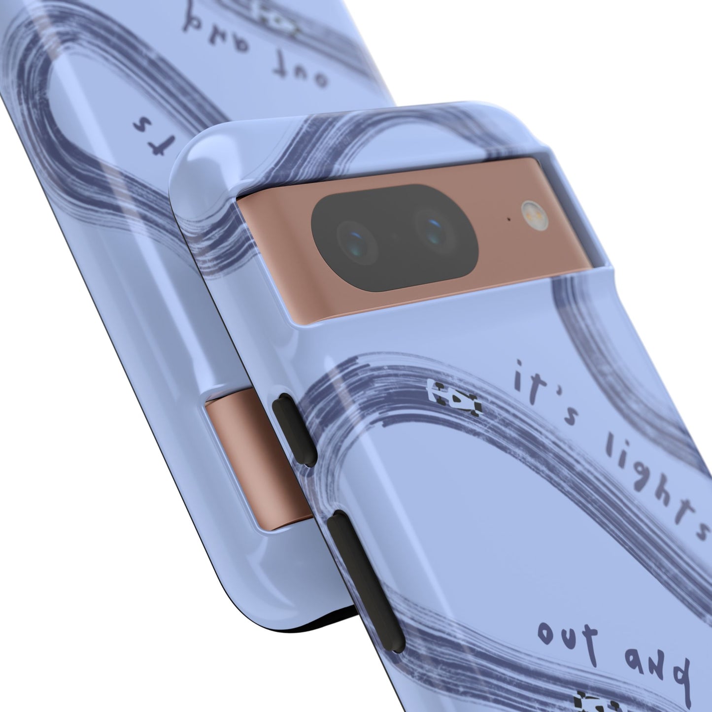Blue Lights Out F1 Phone Case Design, Trendy F1 Gift, Formula 1 Gift, Cute F1 Phone Case, Unique Formula One Phone Case