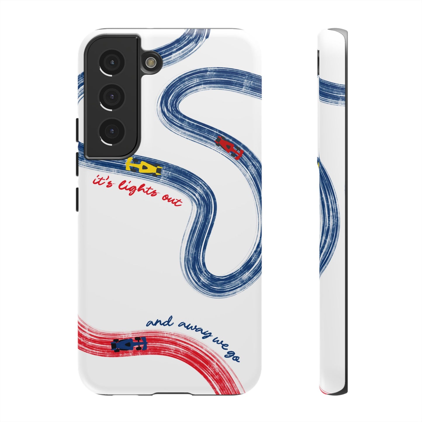 F1 Red Bull Racing Painted Track F1 Phone Case Design