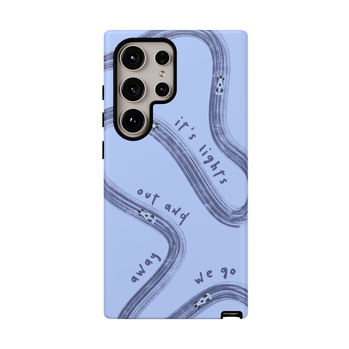 Blue Lights Out F1 Phone Case Design, Trendy F1 Gift, Formula 1 Gift, Cute F1 Phone Case, Unique Formula One Phone Case