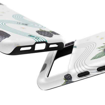 F1 Mercedes and Blackberries Phone Case , Trendy F1 Gift, Formula 1 Gift, Cute Fruit F1 Phone Case, Unique Phone Case