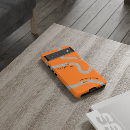 F1 Phone Case McLaren Painted "its lights out and away we go", Trendy F1 Gift, Formula 1 Gift, Cute F1 Phone Case, Phone Case