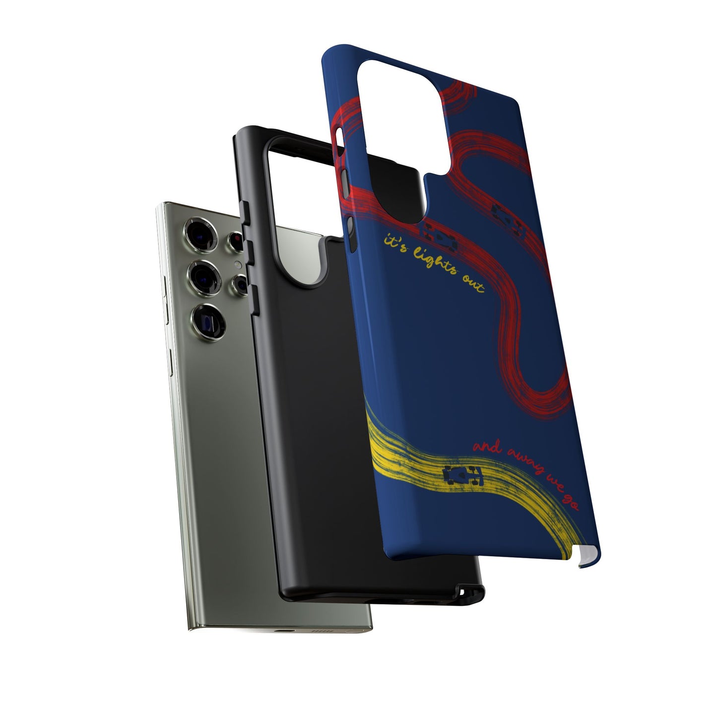 F1 Red Bull Racing Painted Track F1 Phone Case Design