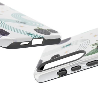 F1 Mercedes and Blackberries Phone Case , Trendy F1 Gift, Formula 1 Gift, Cute Fruit F1 Phone Case, Unique Phone Case