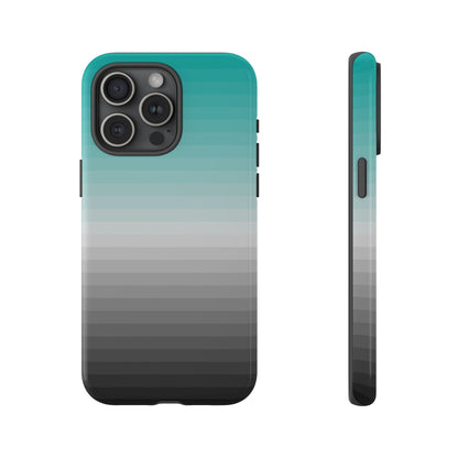 Mercedes F1 Phone Case Pixelated Team Colors, Trendy F1 Gift, Formula 1 Gift, Cute F1 Phone Case