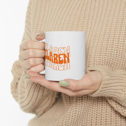 F1 McLaren In My Papaya Era Mug, 11oz or 15oz Formula 1 Coffee Mug, Gift for Formula One Fan,