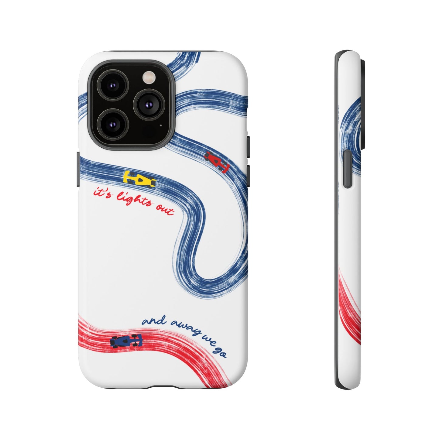 F1 Red Bull Racing Painted Track F1 Phone Case Design