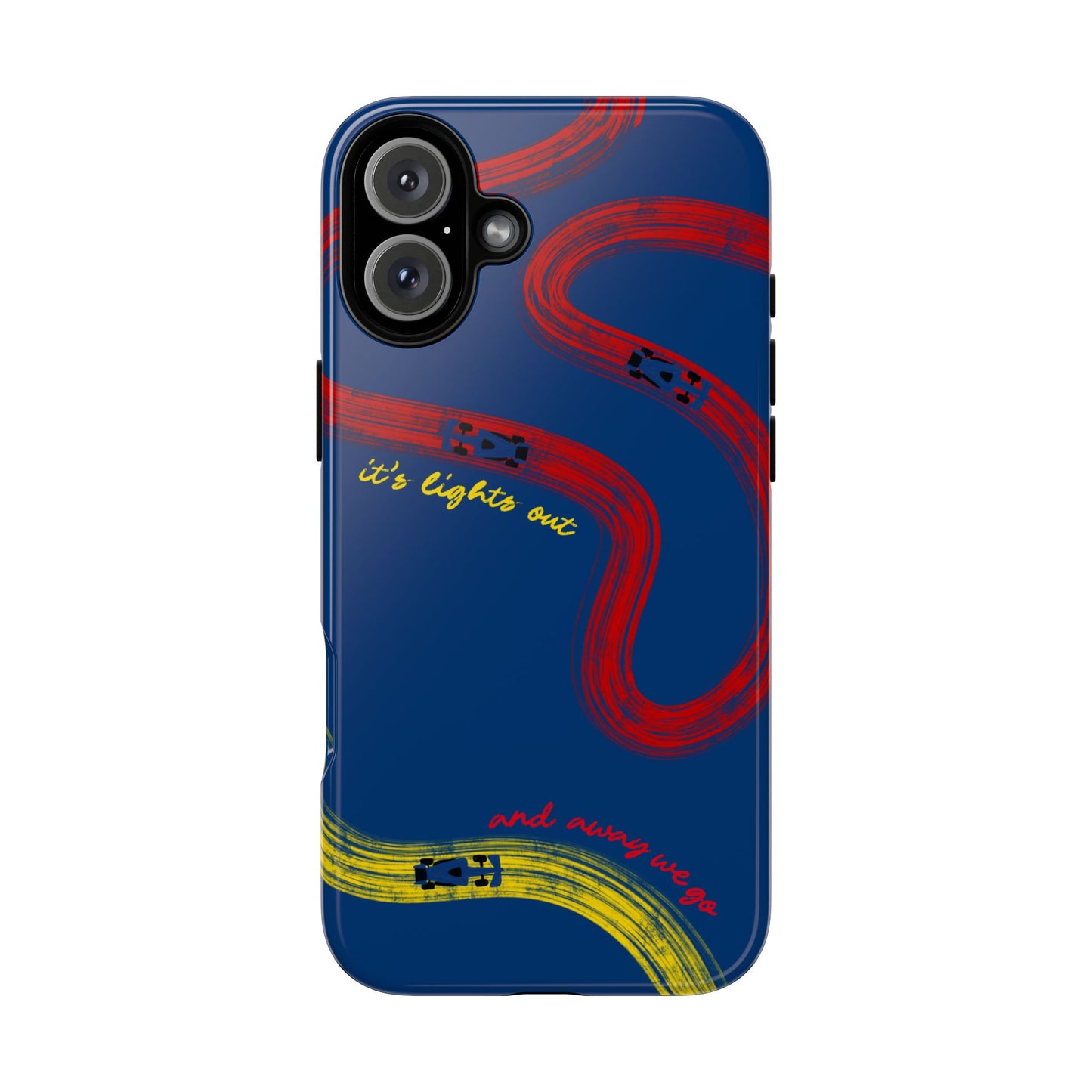 F1 Red Bull Racing Painted Track F1 Phone Case Design