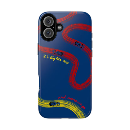 F1 Red Bull Racing Painted Track F1 Phone Case Design
