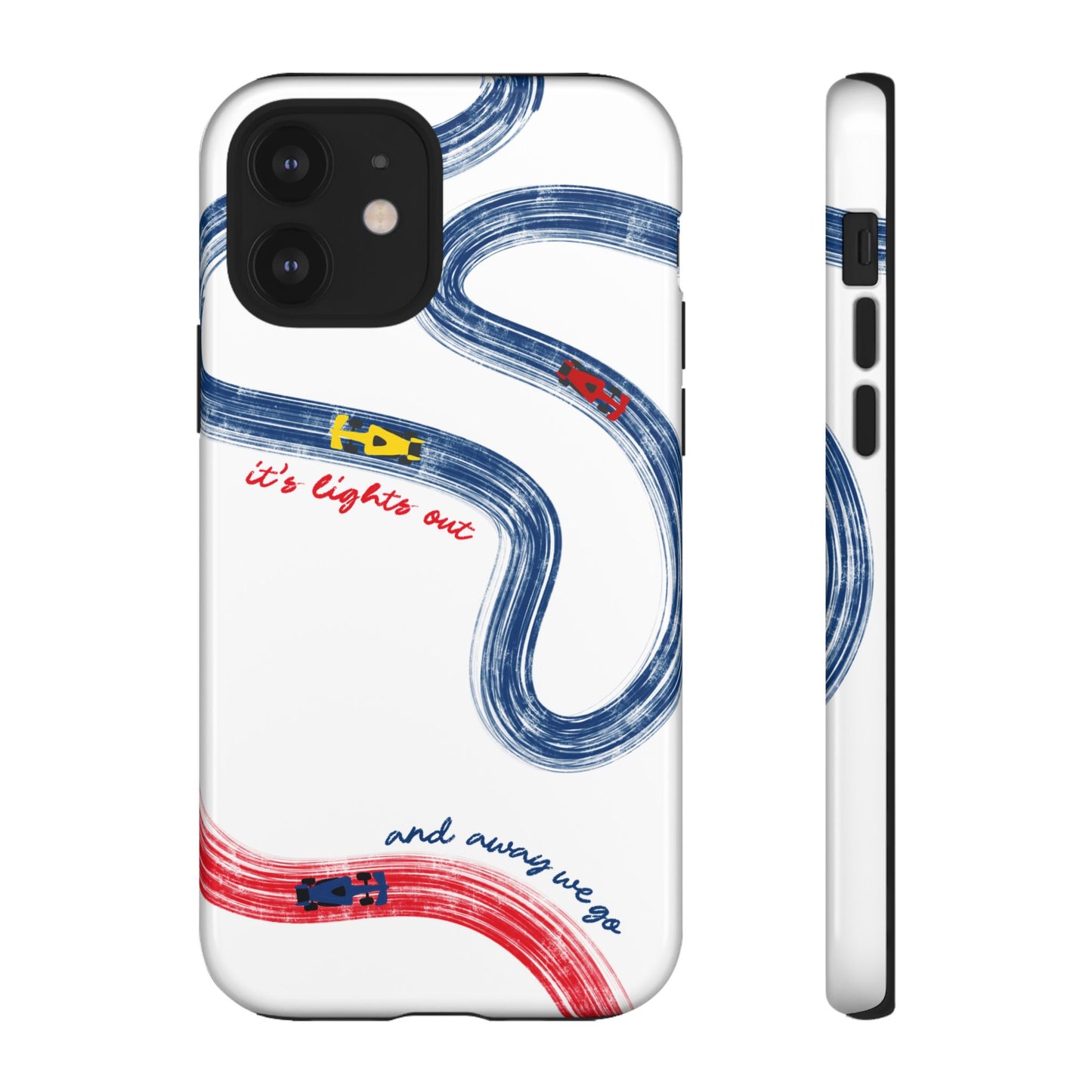 F1 Red Bull Racing Painted Track F1 Phone Case Design