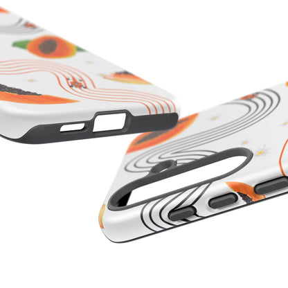 F1 McLaren and Papaya Phone Case , Trendy F1 Gift, Formula 1 Gift, Cute Fruit F1 Phone Case, Unique Phone Case