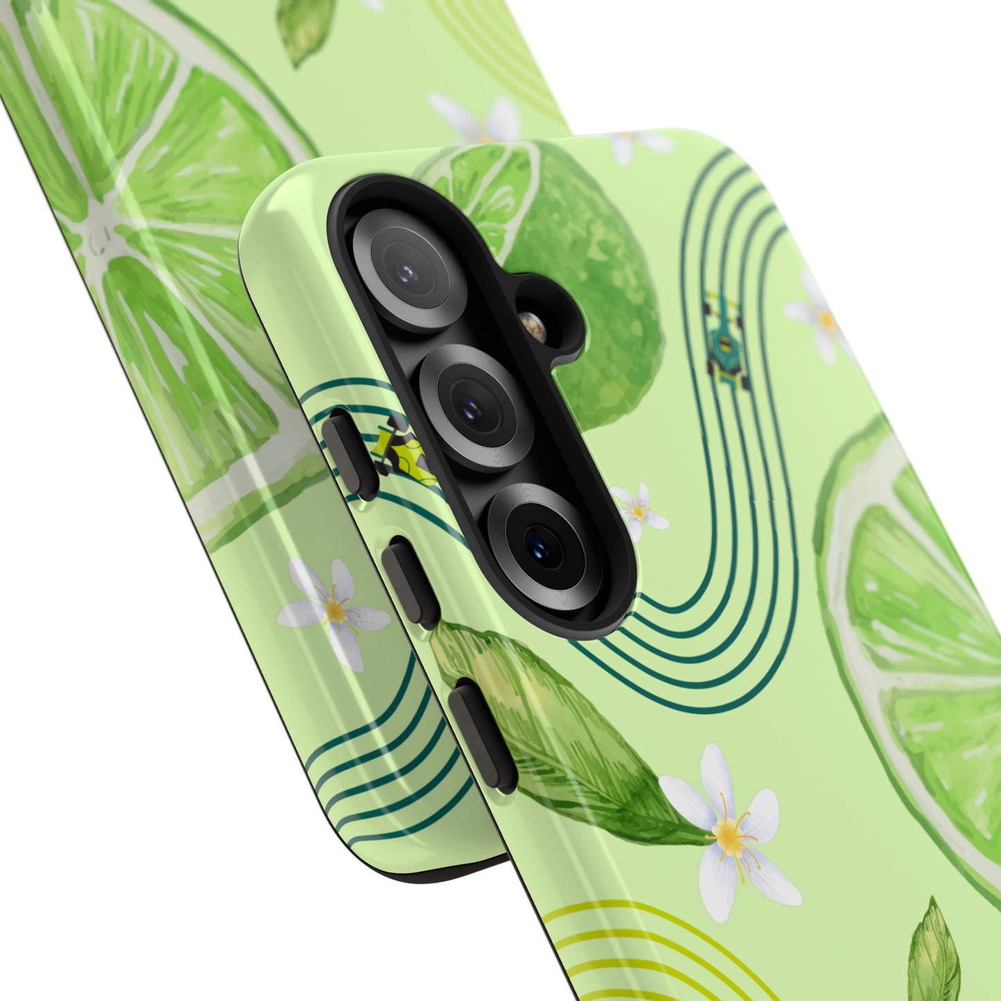 Green F1 Aston Martin and Lime Phone Case, Trendy F1 Gift, Formula 1 Gift, Cute Fruit F1 Phone Case, Unique Phone Case