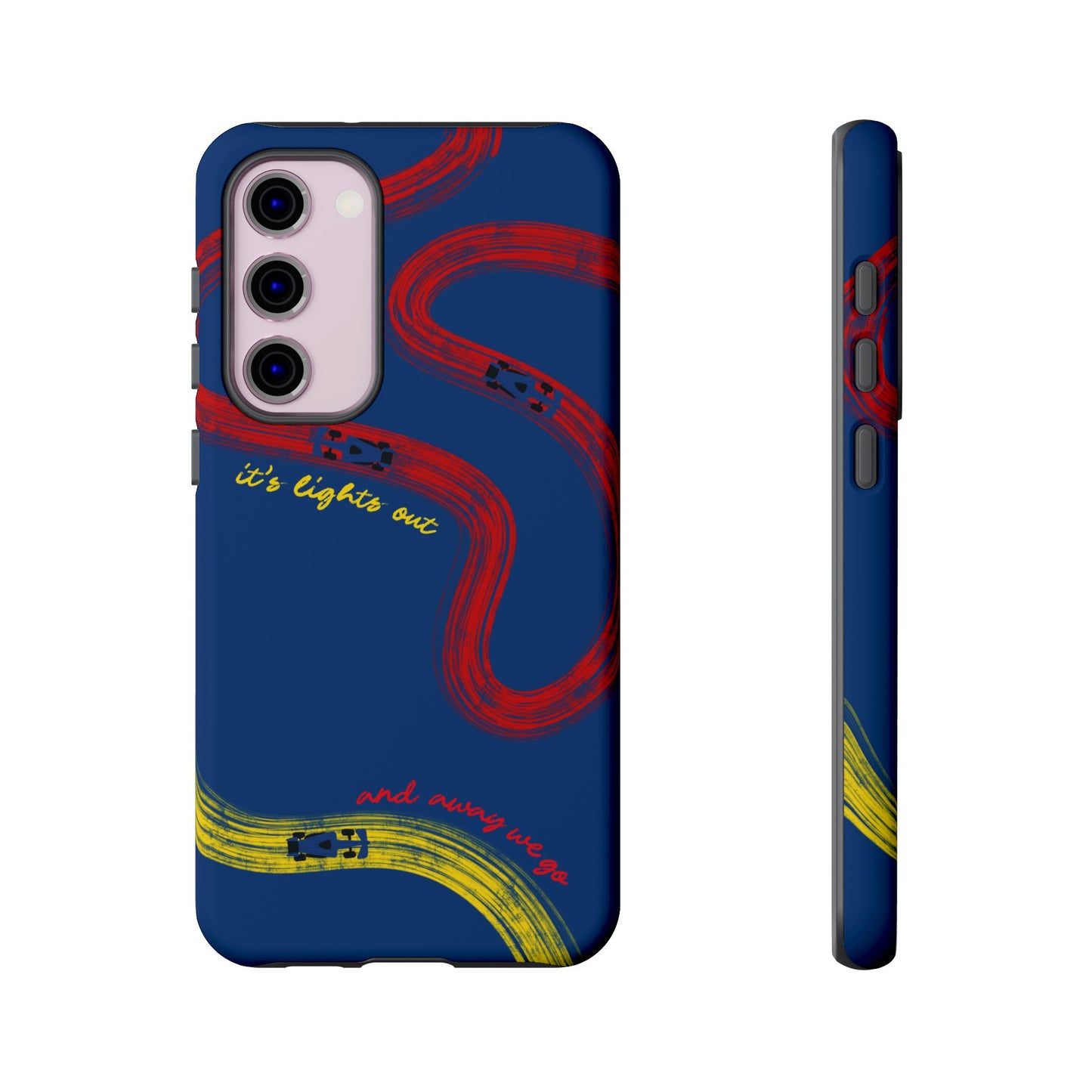 F1 Red Bull Racing Painted Track F1 Phone Case Design