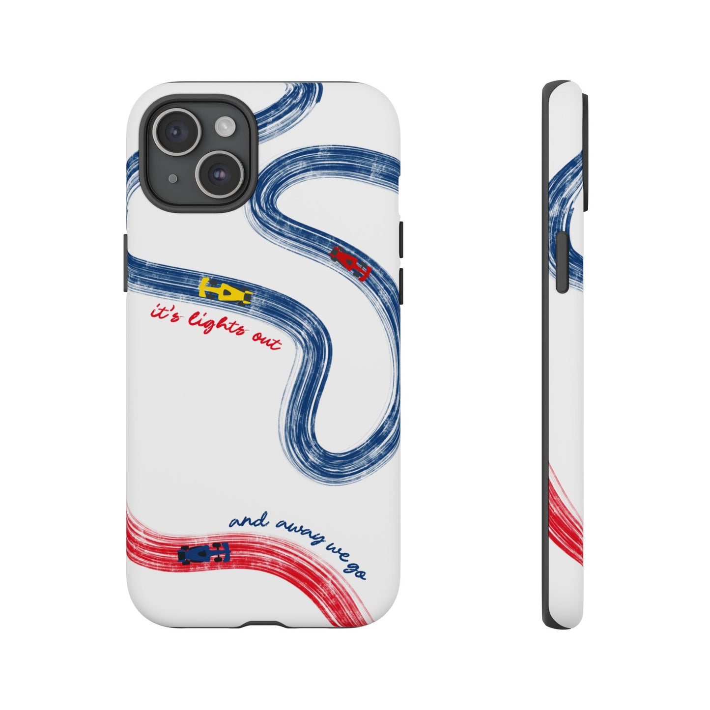 F1 Red Bull Racing Painted Track F1 Phone Case Design