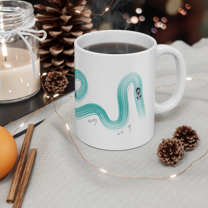 Mercedes F1  Mug - It's Lights Out and Away We Go Mug