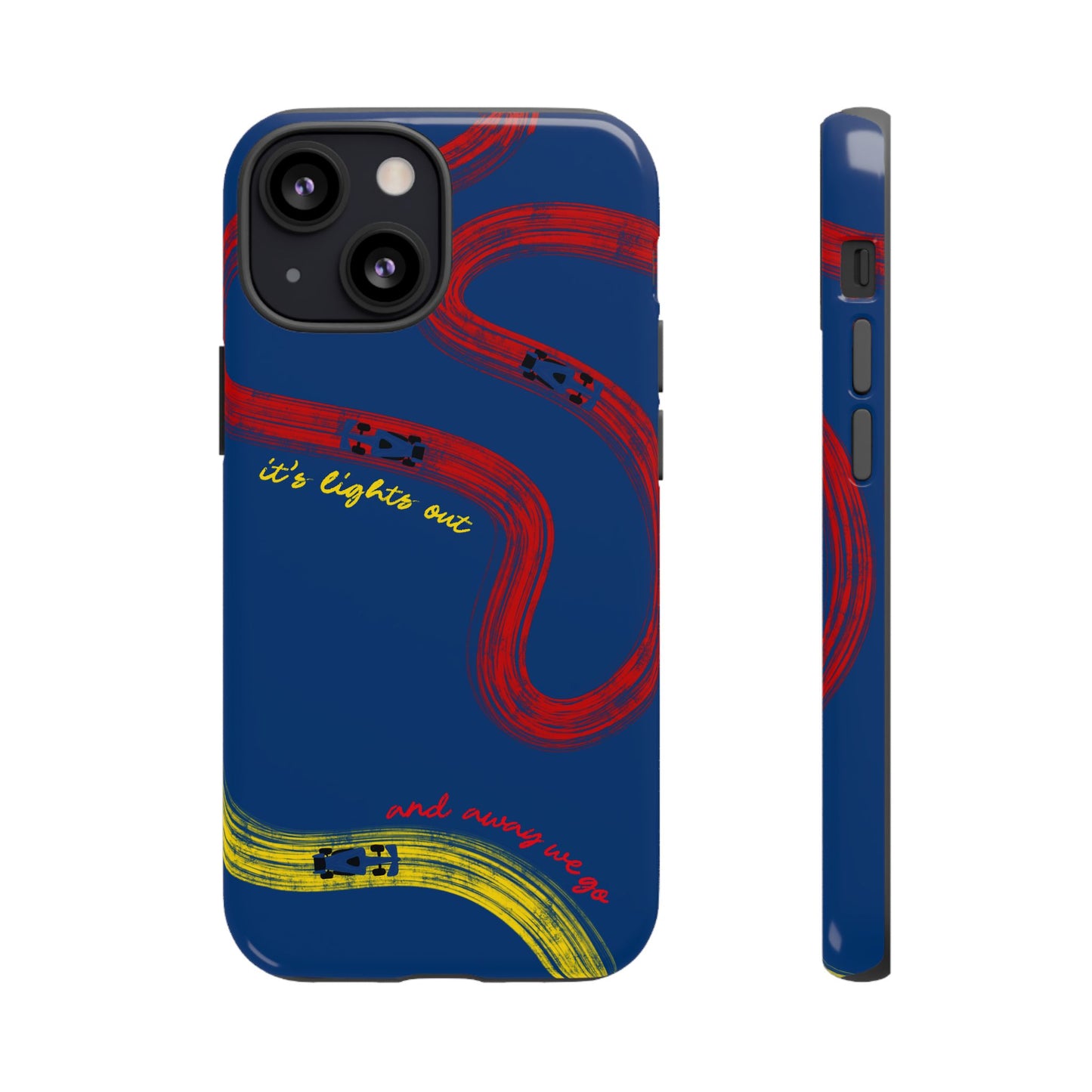 F1 Red Bull Racing Painted Track F1 Phone Case Design