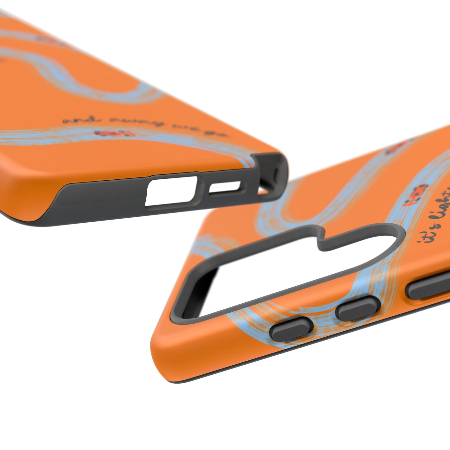F1 Phone Case McLaren Painted "its lights out and away we go", Trendy F1 Gift, Formula 1 Gift, Cute F1 Phone Case, Phone Case