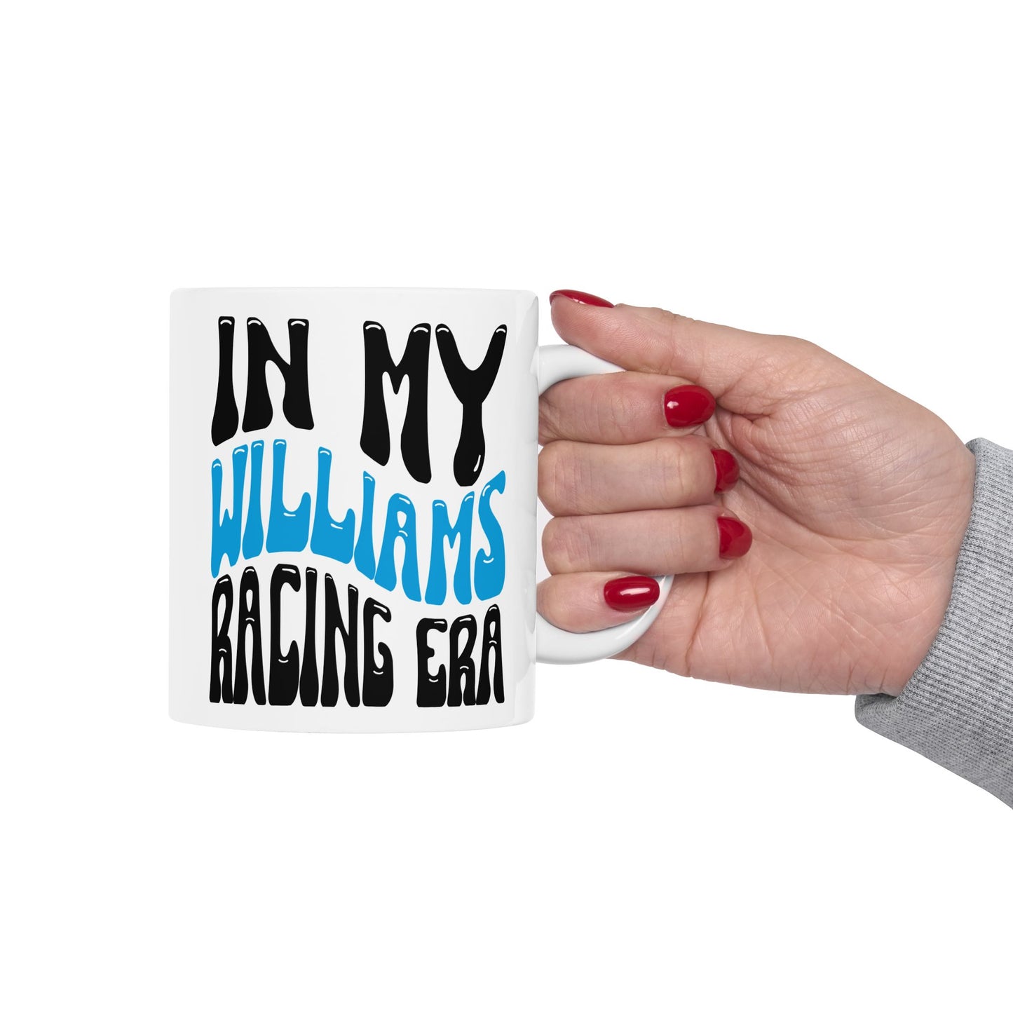 Carlos Sainz In My Williams Era Mug, Formula One Mug, Inspirational Ceramic Mug for Coffee Lovers