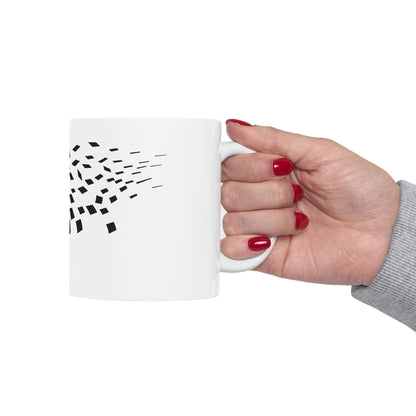 Pink Checkered F1 Mug, Hot Girls Watch F1 Mug