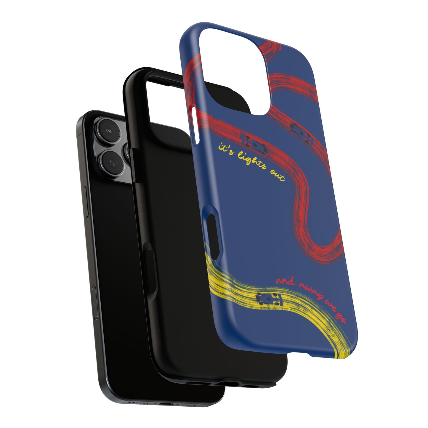 F1 Red Bull Racing Painted Track F1 Phone Case Design