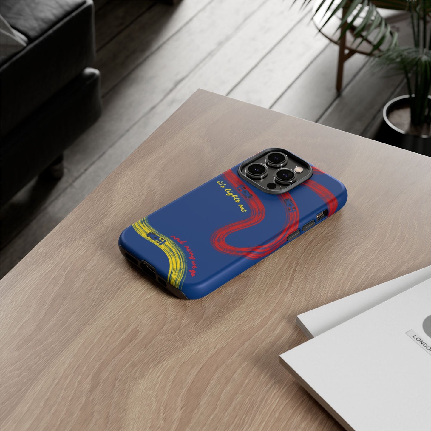 F1 Red Bull Racing Painted Track F1 Phone Case Design