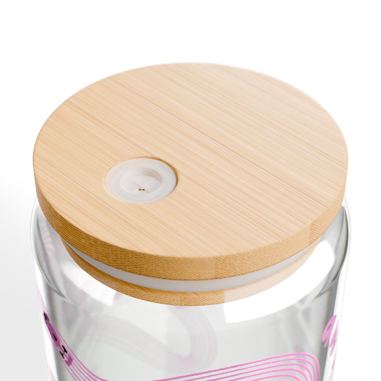F1 Pink It's Lights Out sipper glass | 16oz