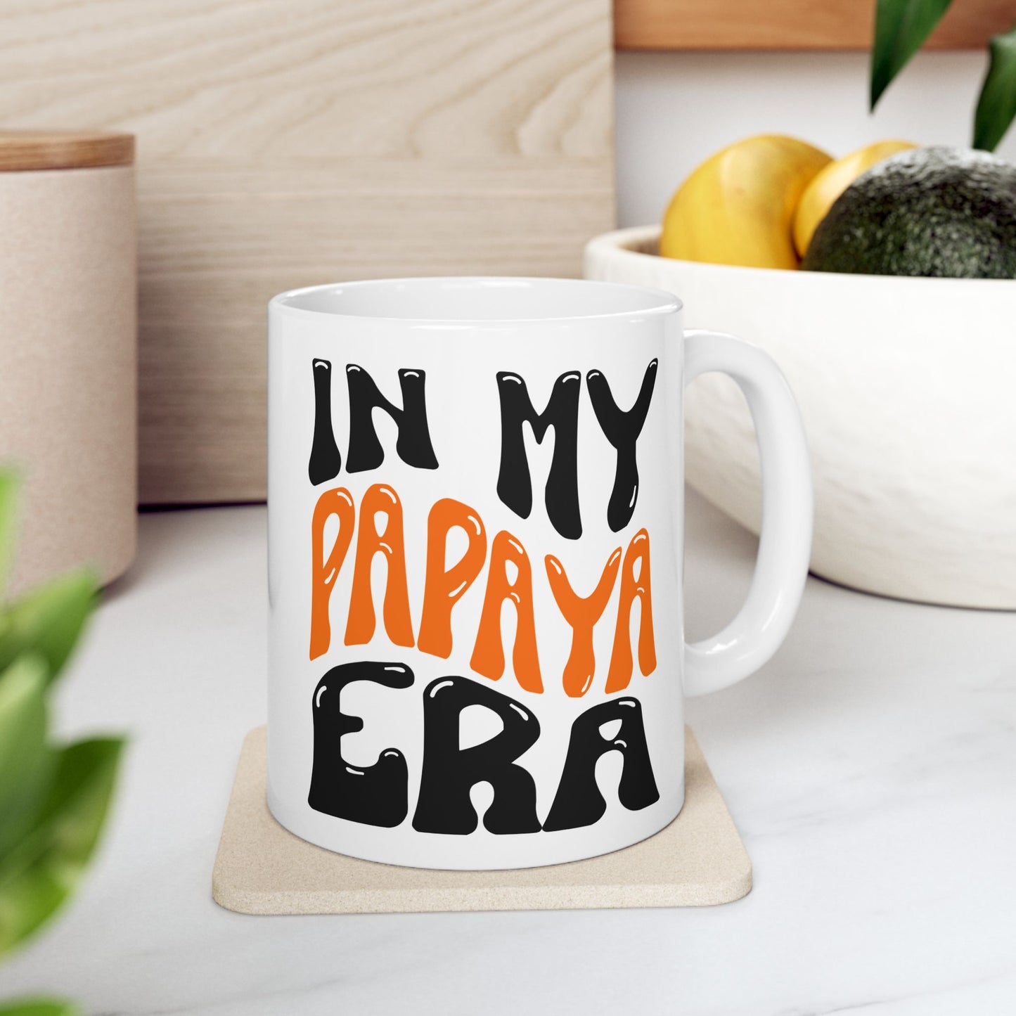 F1 McLaren In My Papaya Era Mug, 11oz or 15oz Formula 1 Coffee Mug, Gift for Formula One Fan,