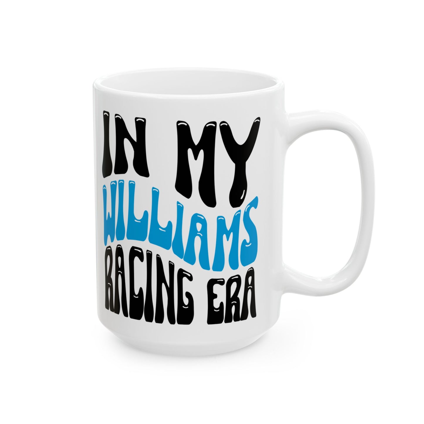 Carlos Sainz In My Williams Era Mug, Formula One Mug, Inspirational Ceramic Mug for Coffee Lovers