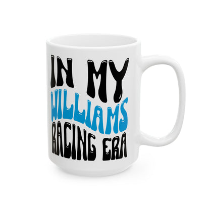 Carlos Sainz In My Williams Era Mug, Formula One Mug, Inspirational Ceramic Mug for Coffee Lovers