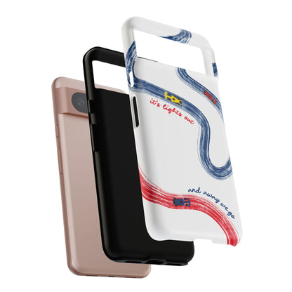 F1 Red Bull Racing Painted Track F1 Phone Case Design
