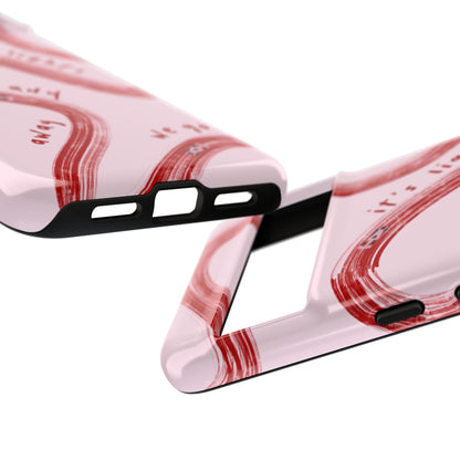 Pink and Red Lights Out F1 Phone Case Design, Trendy F1 Gift, Formula 1 Gift, Cute F1 Phone Case, Unique Formula One Phone Case