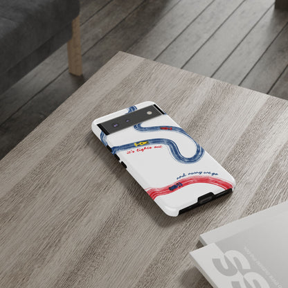 F1 Red Bull Racing Painted Track F1 Phone Case Design