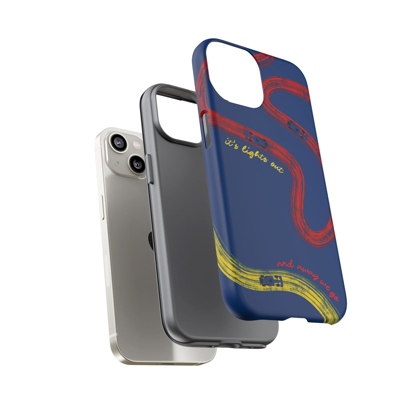 F1 Red Bull Racing Painted Track F1 Phone Case Design