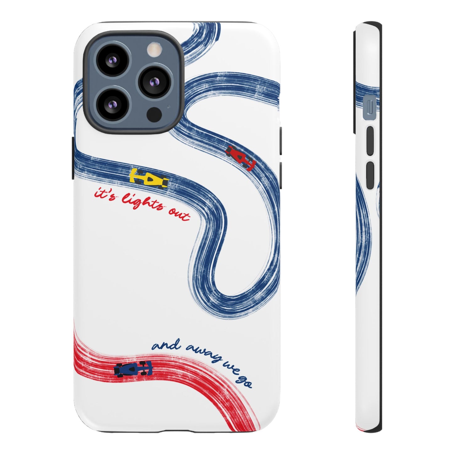 F1 Red Bull Racing Painted Track F1 Phone Case Design