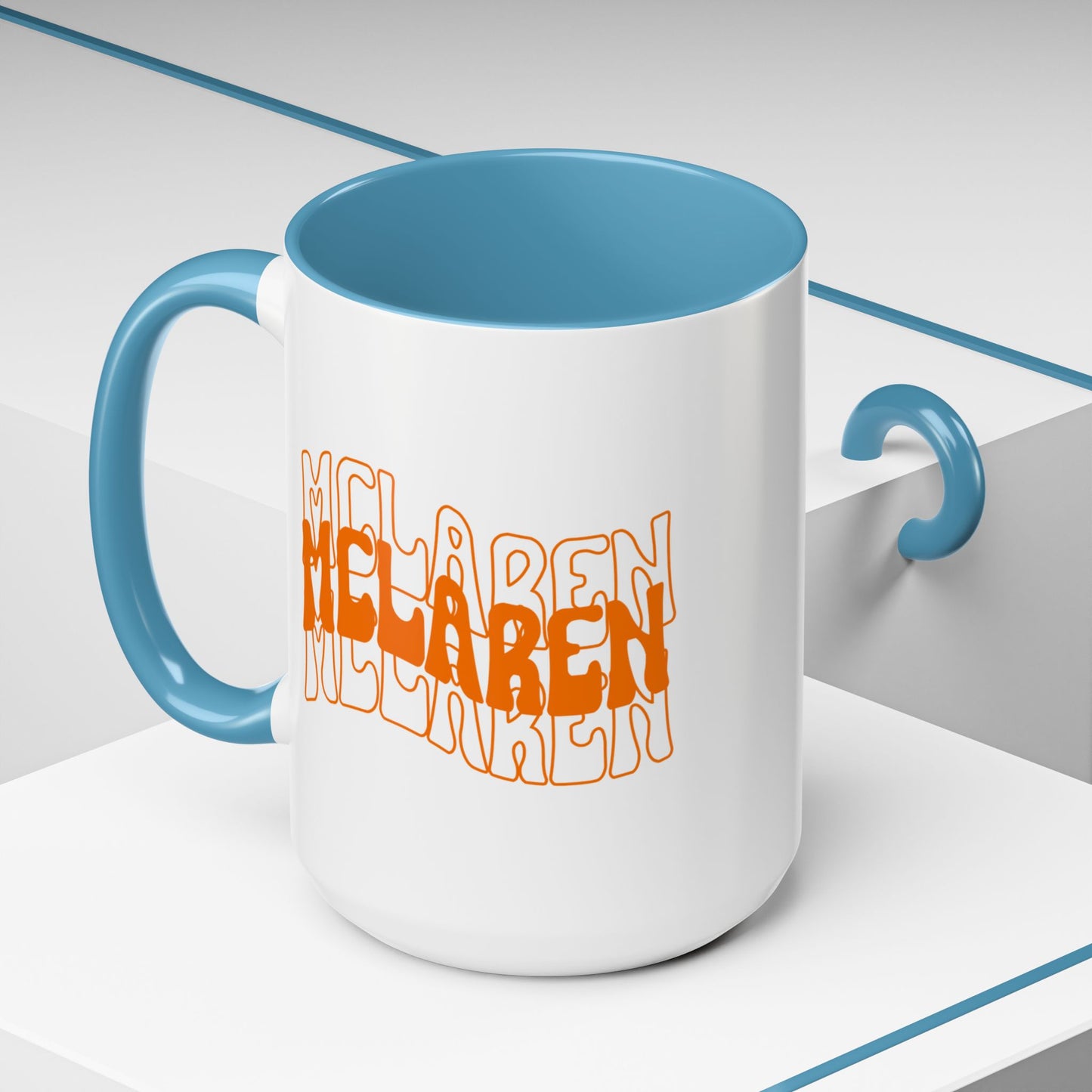 F1 McLaren In My Papaya Era Colored Mug_Accent Coffee Mug (11, 15oz)
