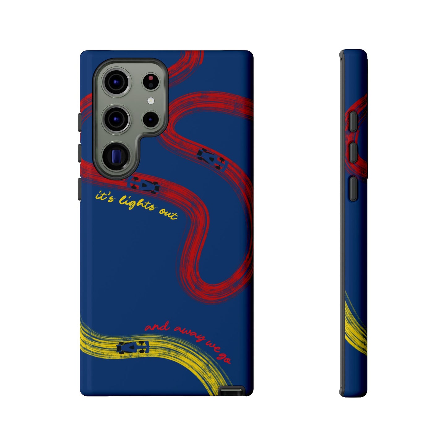 F1 Red Bull Racing Painted Track F1 Phone Case Design